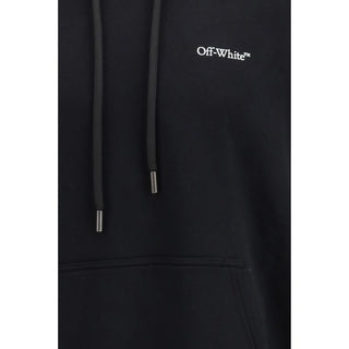Off-White Black Cotton Sweatshirt