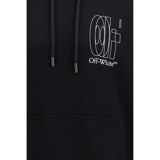 Off-White Black Cotton Sweatshirt