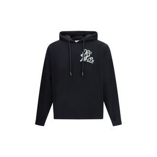 Off-White Black Cotton Sweatshirt