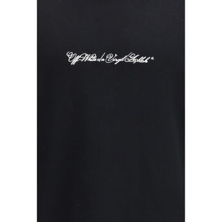 Off-White Black Cotton Sweatshirt