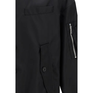 Dsquared² Black Polyamide Bomber