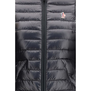 Moncler Grenoble Black Polyamide Full-Length Jacket