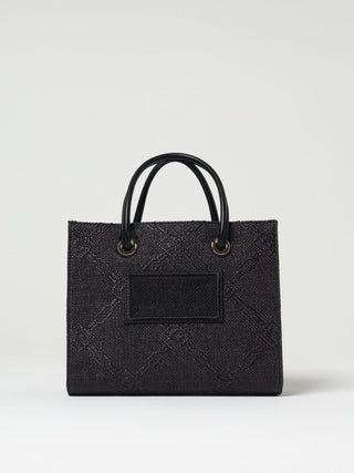 Elisabetta Franchi Black Synthetic Tote Bag