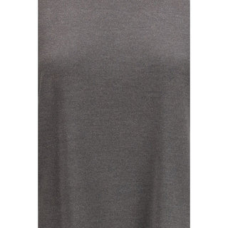 Brunello Cucinelli Gray Nylon T-Shirt
