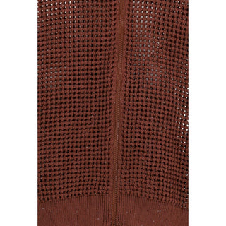 Brunello Cucinelli Bordeaux Cotton Sweatshirt
