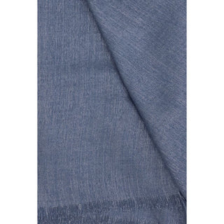 Brunello Cucinelli Blue Cashmere Scarf