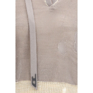 Diesel Gray Cotton Sweatshirt