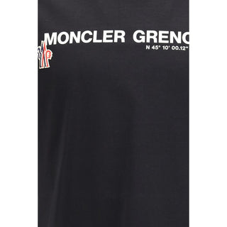 Moncler Grenoble Black Cotton Sportswear