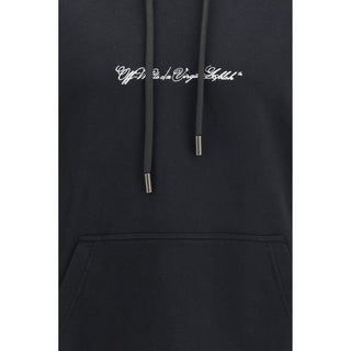 Off-White Black Cotton Sweatshirt