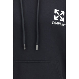 Off-White Black Cotton Sweatshirt