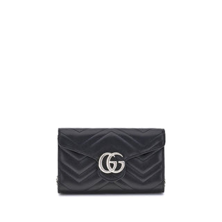 Gucci Black Calf Leather Bos Taurus Shoulder Bag