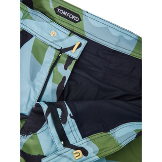 Tom Ford Multicolor Polyamide Swim Shorts