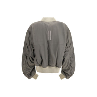 Rick Owens Beige Lamb Bomber