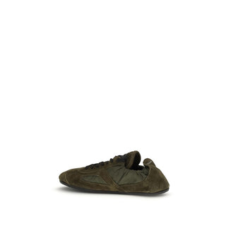 Proenza Schouler Bicolor Calf Leather Bos Taurus Low Top Sneakers