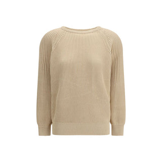 Saint Laurent Beige Cotton Sweatshirt