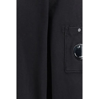 C.P. Company Black Cotton Sweatshirt