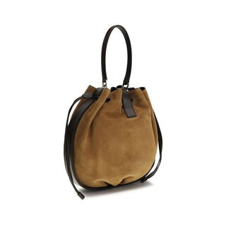 Ferragamo Brown Calf Leather Shoulder Bag
