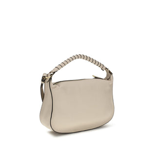 Chloé Beige Calf Leather Bos Taurus Shoulder Bag