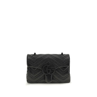 Gucci Black Calf Leather Bos Taurus Shoulder Bag