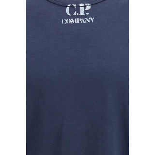 C.P. Company Blue Cotton T-Shirt