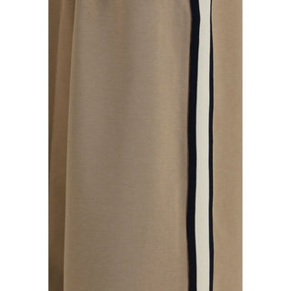 Max Mara Beige Cotton Casual Pants
