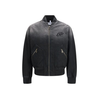 Off-White Black Cotton Bomber