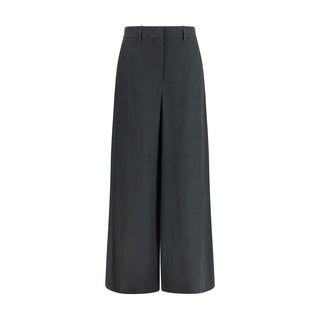 Giorgio Armani Brown Linen Casual Pants