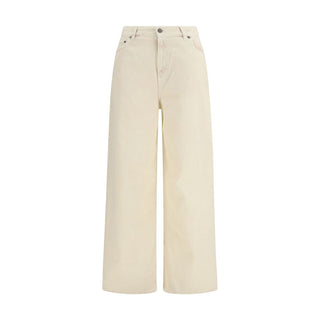 Golden Goose Bicolor Cotton Relaxed Fit Jeans