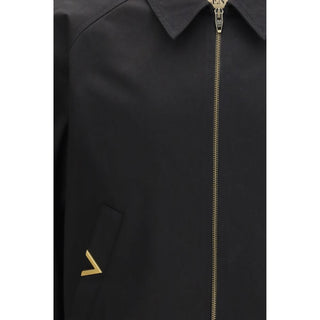 Valentino Black Cotton Bomber