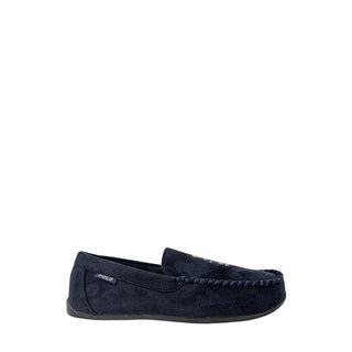Ralph Lauren Blue Faux Fur Slippers