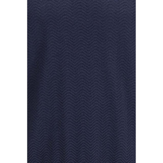 Giorgio Armani Blue Silk Sweatshirt