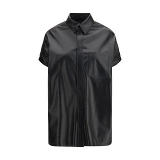 Balenciaga Black Lamb Shortsleeve Shirt