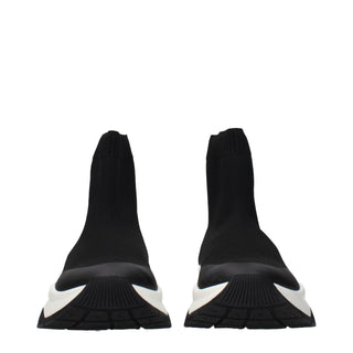 Jimmy Choo Black Fabric Ankle Boots
