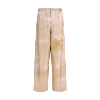 Fabiana Filippi Multicolor Silk Casual Pants
