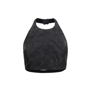 Max Mara Fumetto Silk Cropped Top