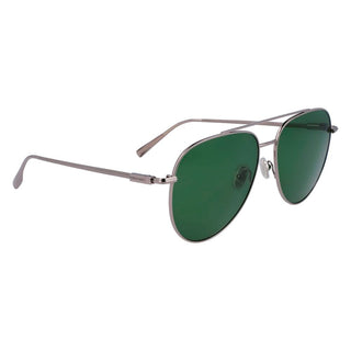 Ferragamo Gray Metal Sunglasses