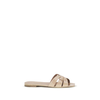 Saint Laurent Multicolor Calf Leather Ballet Flats