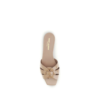 Saint Laurent Multicolor Calf Leather Ballet Flats