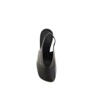 Lemaire Brown Calf Leather Bos Taurus Platform Pumps