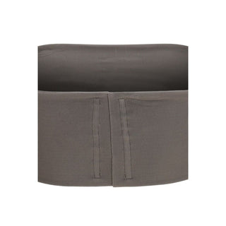 Rick Owens Gray Viscose Sleeveles T-Shirt
