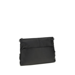 Maison Margiela Black Calf Leather Bos Taurus Shoulder Bag