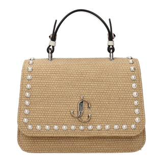Jimmy Choo Beige Raffia Handbag