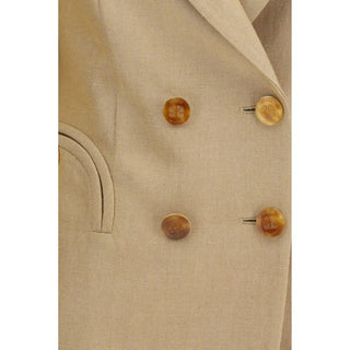 Blazé Milano Beige Linen Blazer