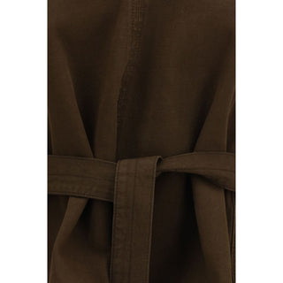 Lemaire Brown Cotton Shirt