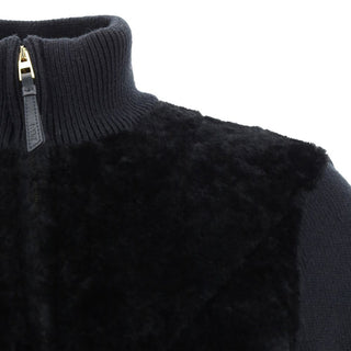 Loewe Black Lamb Fur Coat