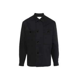 Lemaire Black Virgin Wool Coat