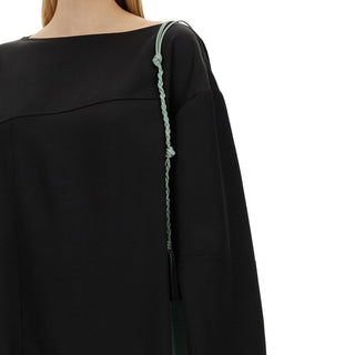 Jil Sander Asymmetric Silk-Blend Blouse