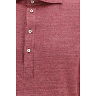 Brunello Cucinelli Multicolor Linen Polo Shirt