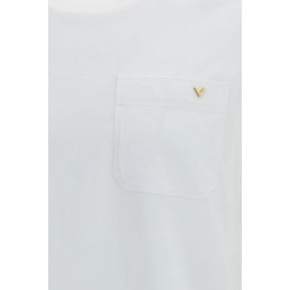 Valentino White Cotton T-Shirt