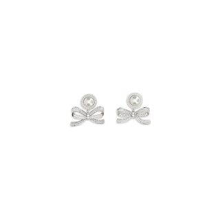 Self-Portrait Silver Brass Earrings